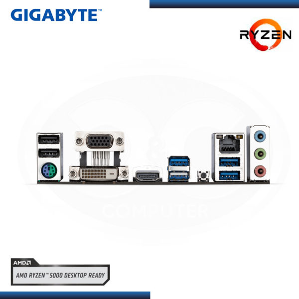 MB GIGABYTE A520M S2H AMD RYZEN DDR4 AM4 - Imagen 4