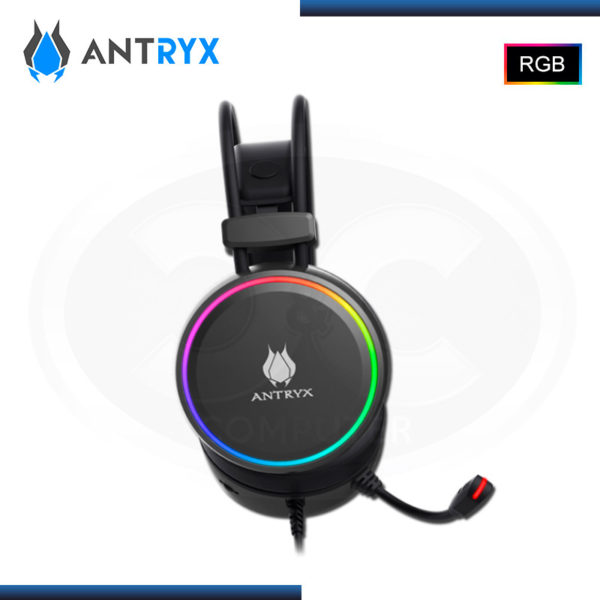 AUDIFONO ANTRYX GH-550 RGB CON MICROFONO 2.1 STEREO SURROUND - Imagen 5