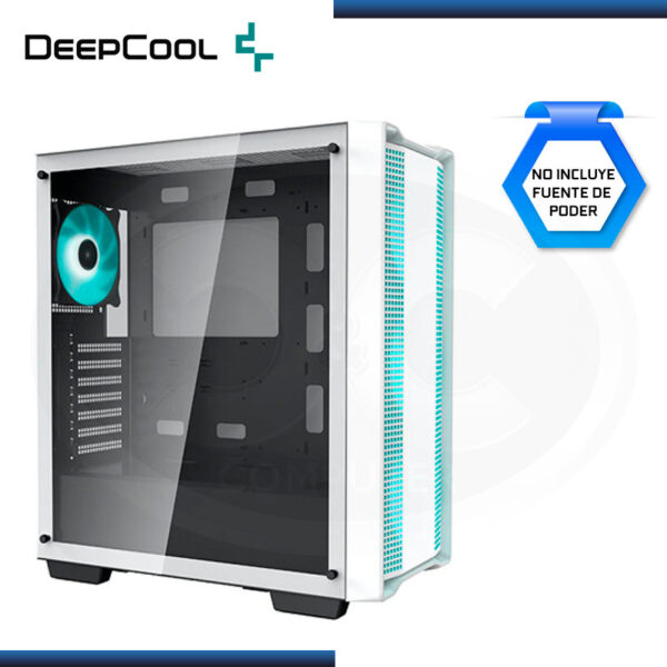 CASE DEEPCOOL MATREXX CC560 WHITE ADD RGB SIN FUENTE VIDRIO TEMPLADO USB 3.0/USB 2.0 - Imagen 2