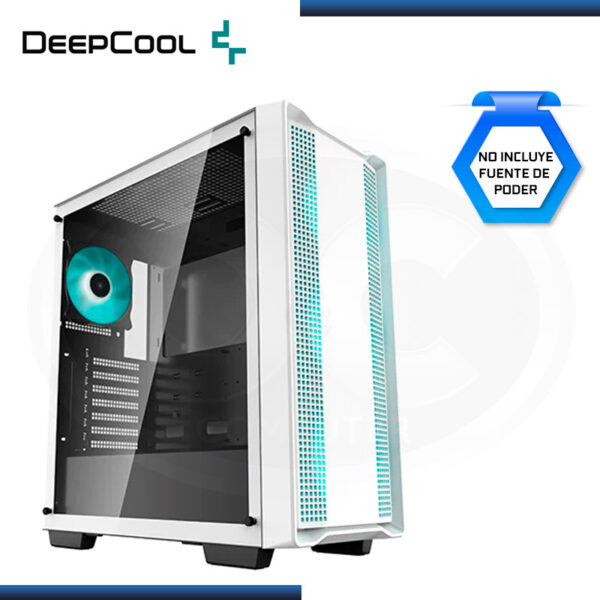 CASE DEEPCOOL MATREXX CC560 WHITE ADD RGB SIN FUENTE VIDRIO TEMPLADO USB 3.0/USB 2.0