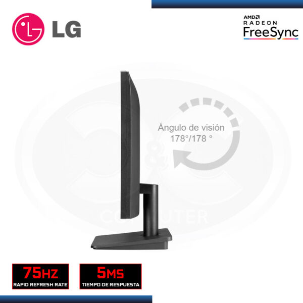 MONITOR LED 21.5" LG 22MP410-B 1920x1080 HDMI VGA 5MS/75Hz/FREESYNC - Imagen 4