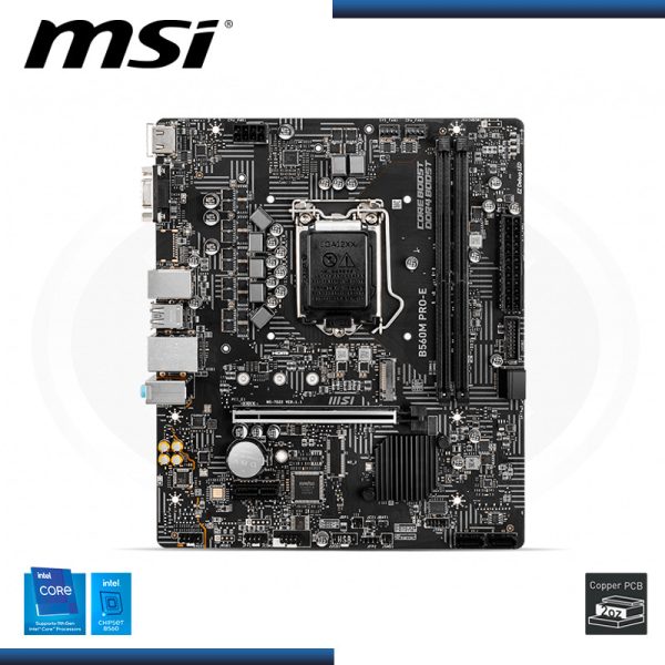 PLACA MSI B560M PRO-E DDR4 LGA 1200 - Imagen 4