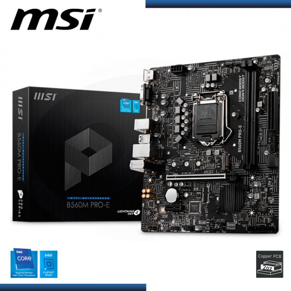 PLACA MSI B560M PRO-E DDR4 LGA 1200