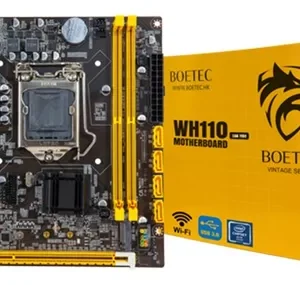 MAINBOARD BOETEC H110 CAJA (6TA GN - 7MA GN) CON/CAJA CON WIFI Y M.2 /250 MSI EN CAJA