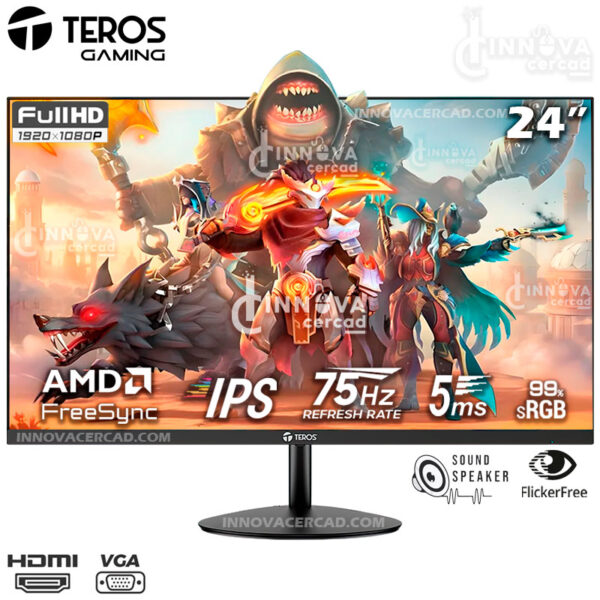 MONITOR TEROS 23.8" TE2414S 75HZ 5MS